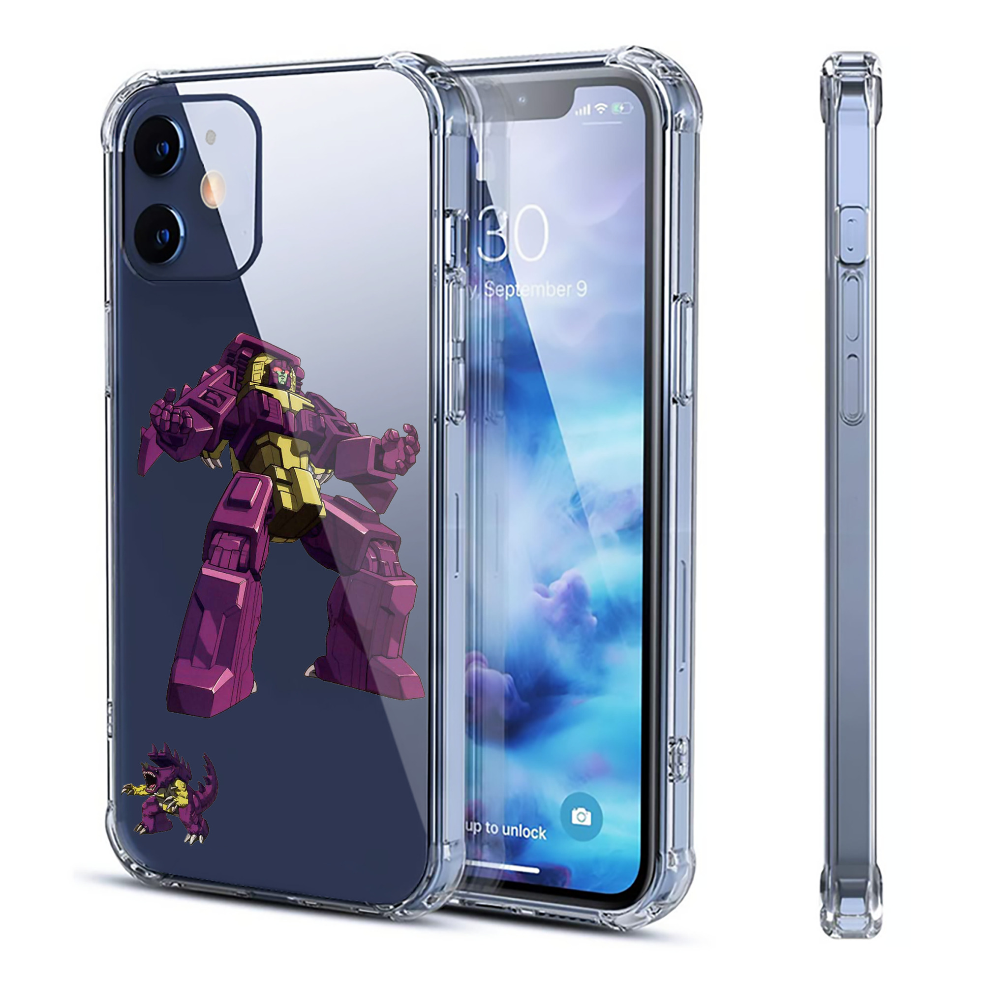 （画像用）  【iPhone 12シリーズ対応】透明スマホケース（クリアソフトケース）